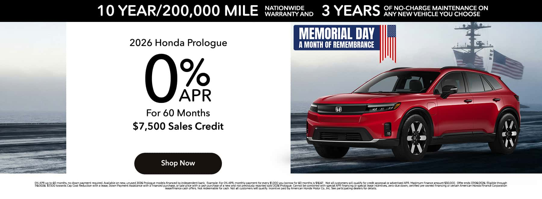 2026 Honda Prologue at Bommarito Honda Superstore in Hazelwood MO