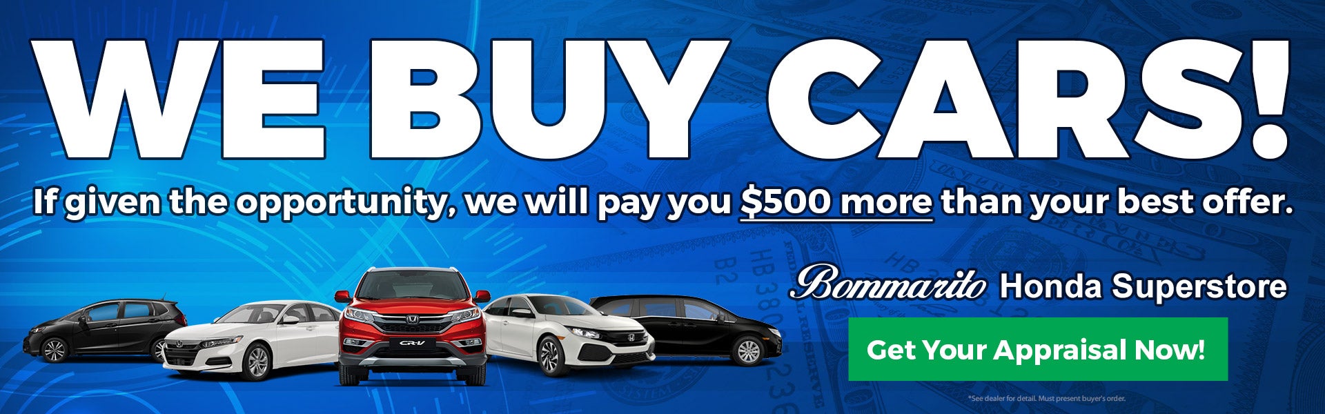 We Buy Cars!